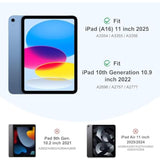 For Ipad 10Th Generation Case 10.9 Inch 2022 Release, Suede Leather Wallet Cas