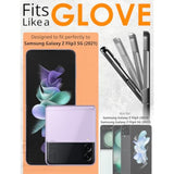 Designed For Samsung Galaxy Z Flip 3 Case With Belt Clip Holster - Kickstand Cover Phone Case - Black