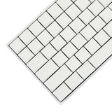 124 Key White Blank Zda Xda V2 Keycaps Pbt Keycap For Mx Keyboard 104 87 61 Me