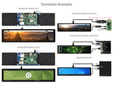 11.9Inch Capacitive Touch Screen Lcd Compatible With Raspberry Pi 5/4B/3B+/3A+/2B/B+/A+/Zero/Zero W/Wh/Zero 2W Cm3+/4 320×1480 Resolution Hdmi Ips Supports Jetson Nano/Windows