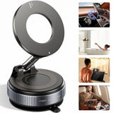 2026 Upgraded Vacuum Magnetic Car Phone Holder 360° Reinforced 96Lbs Ultra Suction Cup Phone Mount For Magsafe Cell Phone Holders For Your Car/Gym/Mirror Mount For Iphone & Android