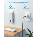 Portable Charger With Built-In Cables And Plug, 10000Mah Usb C Power Bank Fast Charging 15W, External Battery Pack Slim, Travel Essentials Compatible With 16 15 14 13, Samsung Galaxy, Ipad