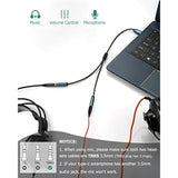 Usb C To Dual 3.5Mm Female Headphone Splitter, Type C To Aux Trrs 2-In-1 Audio Adapter With Hi-Res Dac Chip, For Usb-C Smartphone, Laptop, Pad To Two Headphones, Speakers, Trrs Microphones