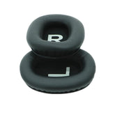 1 Pair Of Protein Pu Leather Ear Cushions, Ear Pads For Headphones, For Mpow H12 With Lr Sign, Easy To Distinguish Left And Right Position, Precise Fit, Black