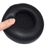 Vekeff Pro Replacement Earpads Cushions For Beats By Dr.Dre Pro/Detox Headphones (Black)