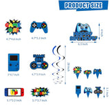 Video Game Birthday Party Decorations - 109Pcs Gamer Gaming Party Supp