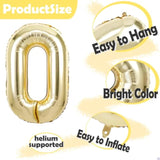 40In 2026 Light Gold Balloons Champagne New Year Party Decorations