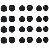 Ear Tips For In-Ear Headphones, S/M/L Sizes 12 Pairs Soft Silicone Earbuds Tips Eartips With 3.8Mm Connector Hole, Fit Most In-Ear Earbuds(Inner Hole 3.8Mm -4.8Mm) 12 Pairs, Black, S/M/L
