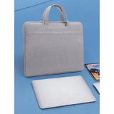 Portable Monitor Case For 15.6" Monitor Lightweight Protective Laptop Sleeve With Pocket Zipper, Grey