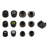 Accessories Set For Jay Bird Bluebuds X, X2, X3 & X4 Sport Headphones (3 Pair Memory Foam, 3 Pair Silicone Rubber Replacement Earbuds, Ear Tips & 1 Charging Clip)