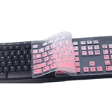 Ultra Thin Desktop PC Silicone Clear Keyboard Cover Skin Protector