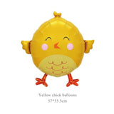 22 Inch Yellow Easter Chick Balloon – Cute Animal Foil Balloon For Easter Decorations, Birthday Parties, Animal Theme Celebrations, Spring & Summer Balloon Parties, Baby Showers And Holiday Events