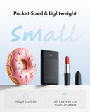 22.5W Fast Charging Portable Charger, Slim 10000mAh Power Bank with Built-in Cables, Small USB C Battery Pack for iPhone iPad Galaxy Pixel LG