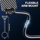 Long Flexible Car Phone Holder Anti-Shake Mount for iPhone and Android