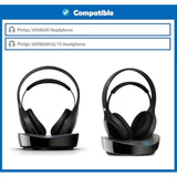 Professional Replacement Earpads Cushion Compatible With Philips Shd8600 Shd8600Ug/10 Headphones Ear Pads With Skin-Friendly Leather And Memory Foam