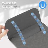 13-13.3 Inch Laptop Sleeve Case For Macbook Pro 14 2021–2024 (A2918, A2992, A3112, A3401, A3185)/Macbook Air 13 2010-2017/Macbook Pro 13 2010-2015, Pu Suede Leather Laptop Case Cover, Gray