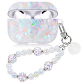 Cute Case For Airpod Pro 2 With Pearl Lanyard Girly Cover Compatible With Airpods Pro 2Nd Generation (2022) Shell For Women