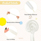 100 Pcs Clear 260 Balloons – Long Skinny Twisting Balloons for Party & Decorations