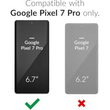 For Google Pixel-7-Pro Phone Case: 360° Rotatable Ring Holder Magnetic Kickstand, Plating Rose Gold Edge Protective For Google Pixel 7 Pro Case, L-Green