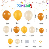 Orange Yellow Balloon Arch Kit: Latex Party Decorations