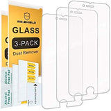 3-Pack Tempered Glass Screen Protector for iPhone 6 6S 7 8