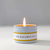 The Eeswax Co Southwest Travel Candle Tin - Natural Honey Scented - Long-Lasting & Eco-Friendly - Cotton Wick - Slow Urning - Hand Poured Pure Organic Ees Wax - 4Oz Candles - 2.5 X 1.5
