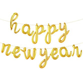16In Script Gold Happy New Year Balloons NYE Party Decorations 2026