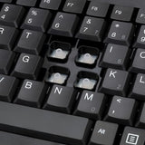 Akb-110B Mini Keyboard - Compact 87-Key Membrane Keyboard With Led Indicators And Space-Saving Design - Usb/Ps2 Connection - Compatible With Windows Os (Black)