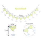 “Margs & Matrimony” Margarita Bachelorette Banner — Party Garland & Prop