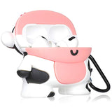 Case For Airpod Pro 2019/Pro 2 Gen 2022 Cartoon Cute Kawaii 3D Silicone Cover Keychain Funny Animal Soft Protective For Air Pods Pro Girls Kids Women Shell Cases For Airpods Pro (Smile Cow)