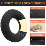 Professional Nano Cloth Replacement Earpads For Neumann Ndh 20 (Ndh20) Studio Headphones, Ear Pads Cushions With High-Density Foam - Ndh 20 Nc Black