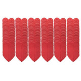 Red Heart Paper Garland Streamers, 6 Pack (42 Ft Total), 2" Hearts - Ideal For Weddings, Valentine’S Day, And Parties