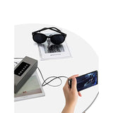 CableCreation Aux Cable, 6FT/1.8M Flat 3.5mm Auxiliary Audio Stereo Cord 90 Degree Right Angle Compatible with Car, Home Stereos, Headphones, iPod iPhone iPad, Smartphone, MP3 Player, Black