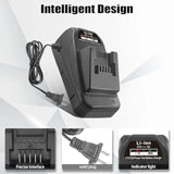 Charger Ctc720 Replace For Snap On 18V Charger Ctb8185 Ctb8187 Ct7850 Cdr7850H Ctl7850 Ctb7185 Tool Battery Li-Ion