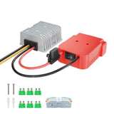 18V To 12V Step Down Converter Aadpter Compatible With Milwaukee M18 Batteries,Dc 12 Voltage Battery Power Adapter,18V Buck Converter Regulator Is For Diy Rc Car Toys,Robots,Etc ()