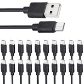 Smays USB C Cable Bulk 20-Pack, Type C Charger Cord 3.3ft Multipack