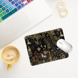 Medieval Dark Academia Witchy Mouse Pad, Small Mouse Pad For Desk, Office Desk Accessories, Non-Slip Rubber Base Mouse Pad For Wireless Mouse Computer Laptop, 9.5X7.9 Inch