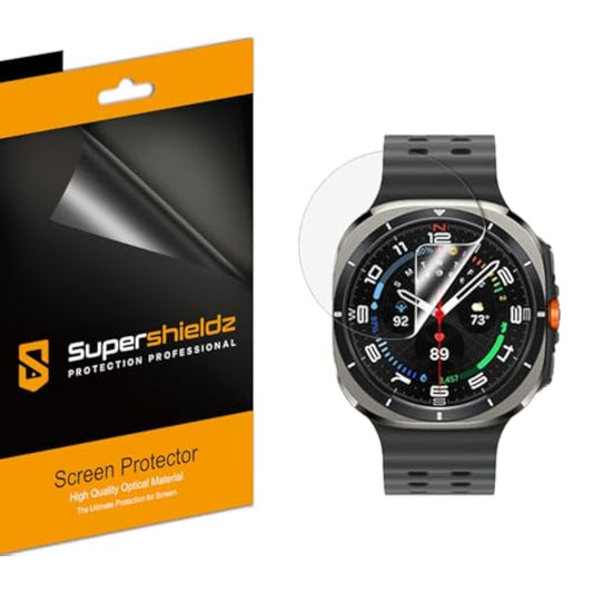 (3 Pack) Anti-Glare (Matte) Screen Protector Designed For Samsung Galaxy Watch Ultra (47Mm)