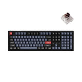 K10 Pro Wireless Custom Mechanical Keyboard, Qmk/Via Programmable Full-Size Bl