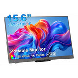 15.6 Inch Portable Gaming Monitor, Portable Monitor With Hdr, Ultra Slim, Eye Care, External Second Screen For Laptop, Pc, Ps5, Mac, Xbox