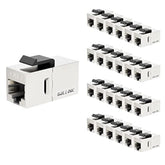 Cat7 Coupler Rj45 Keystone Shielded Coupler 25-Pack, Ethernet Coupler, Female