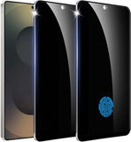 ?2+1 Pack? Designed for Galaxy S24 Ultra Privacy Screen Protector?Support Fingerprint Unlock? 9H Tempered Glass,Anti-Spy Flim Compatible for