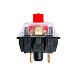 Granvela Pack 32 Gateron KS-8 Red Switches for Mechanical Keyboards,3-pin Blac