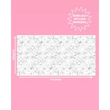 Pool Party Paper Coloring Tablecloth - 9' X 4.5' | Summer Tablescape, Palm Tree Dinner Party Setting, Kids Birthday Decoration, Cute Tablecover, Beach Table Diy