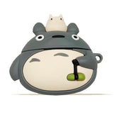 Compatible With Airpods Pro 1St/ 2Nd Generation Case With Keychain, Cute Kawaii Cartoon Design Premium Silicone Shock-Absorbing Protective Case Cover For Airpods Pro 2 & 1