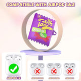 Cute Case For Airpod Case With Cleaner Kit,3D Kawaii Cartoon Food Funny Fashion Silicone Protective Cover Accessories With Keychain For Airpod Case 2Nd&1St Generation For Women Girls (Takis)
