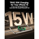 Mag-Safe Charger 2-Pack 15W, Magnetic Wireless Charger Fast Charger Pad Compatible With Magsafe Charger, Iphone 16/16 Plus/16 Pro/16 Pro Max/Iphone 15/14/13/12 Mini Mag Charger Airpods Black