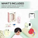 Bts Inspired Characters Multi Pairing Wireless Mouse, Little Buddy Baby Better Together Edition, All In Their Own Cute Style & Colors (Shooky)