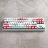 Multix Tkl, Spring(Pink), Cherry Profile Double Shot Keycap, Hot Swappable, Programable, Supports Mac And Windows(Cherry Mx Brown)