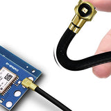 Ipx To Rp-Sma Extension Cable 0.81Mm U.Fl Mhf4 To Rp Sma Female Wifi Antenna Cable For Wireless Network Bluetooth Mini Pci To Reverse Polarity Sma Female Coaxial 12Inch (30Cm) 5 Pcs